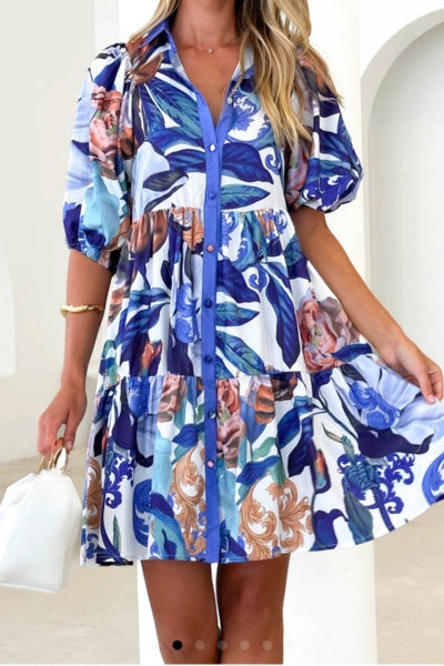 donatella mini dress Short Sleeve Mini Dress