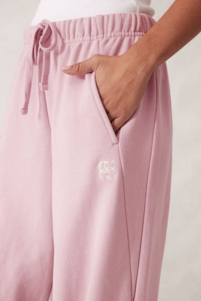 Barel Leg Trackpant | Blush