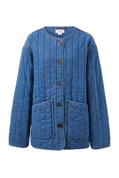 Comfy Quilted Jacket | Fresh Indigo
