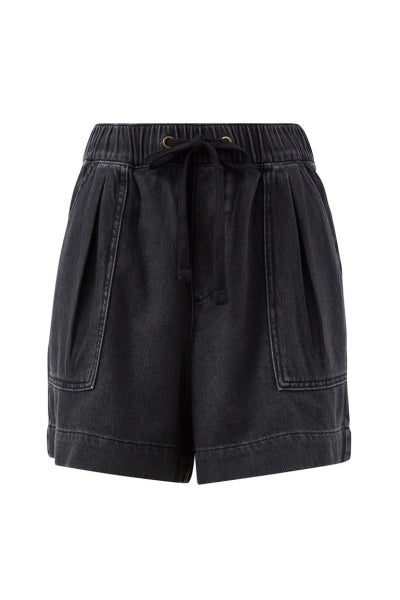 Relaxed Everyday Short | Vintage Black Twill