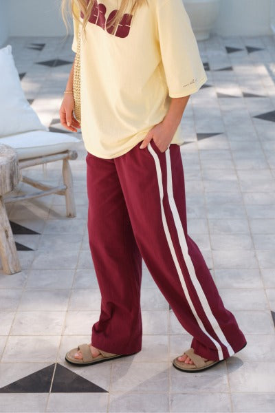 Resort Pants | Pomegranate