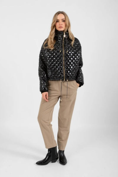 Quillted Jacket | Black
