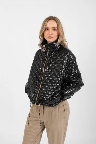 Quillted Jacket | Black