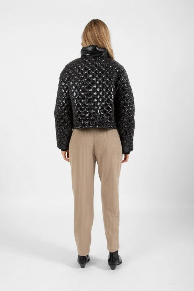 Quillted Jacket | Black