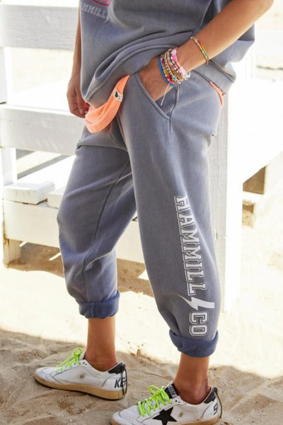 Vintage 1970 Beach Pants - Faded Navy