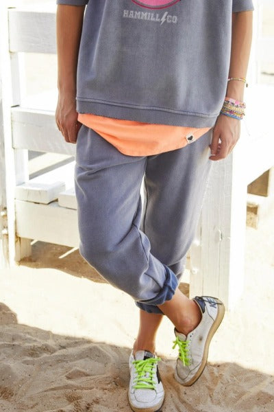 Vintage 1970 Beach Pants - Faded Navy