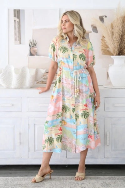 Salty Bright Paradiso Dress