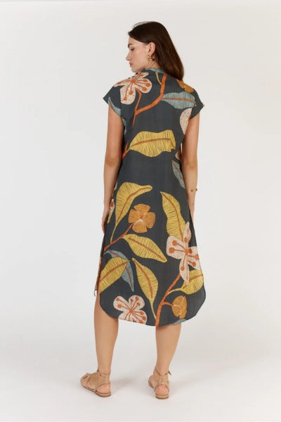 Bloom Capped Sleeve Dress