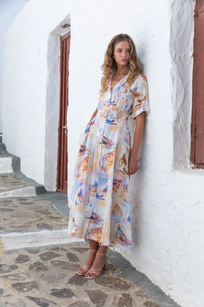 Carrie Maxi Dress | Amalfi