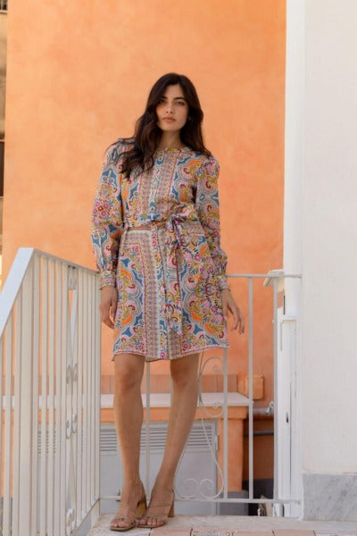 Ottavia Mini Shirt Dress | Fortuna