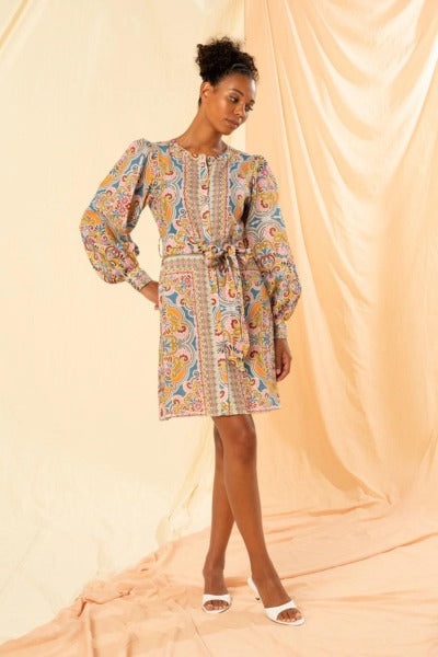 Ottavia Mini Shirt Dress | Fortuna