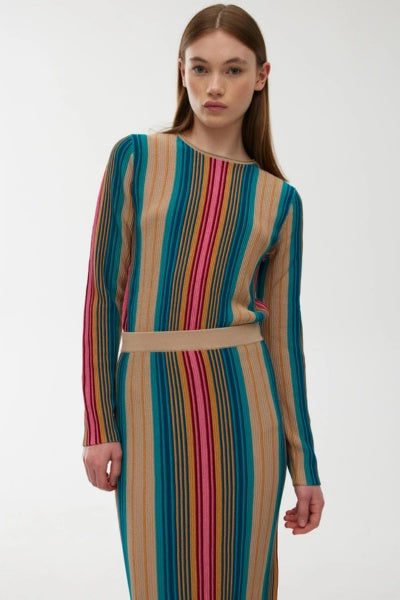 Cisco Top | Lurex Stripe