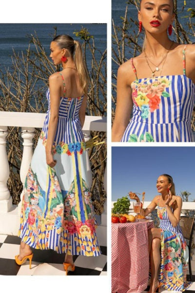 Positano Midi Sundress