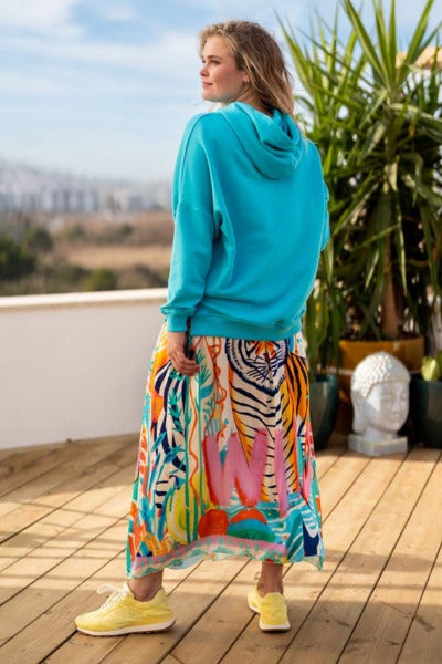 Wild Tiger Maxi Skirt