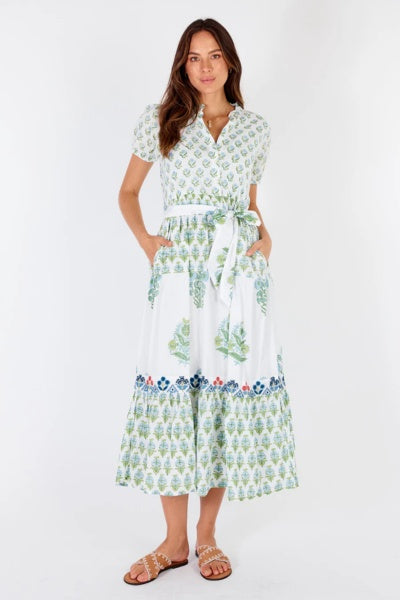 Rampur Maxi Dress | Green