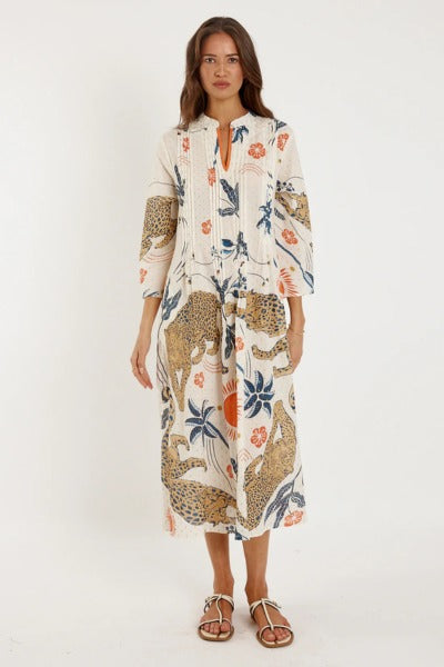 Celine Kaftan Print