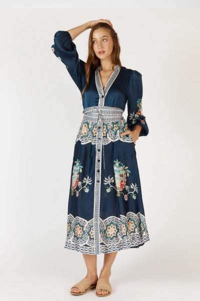 Garcia Maxi Dress | Navy