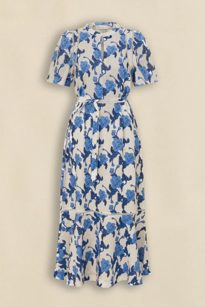 Cable Dress | Azure Bouquet
