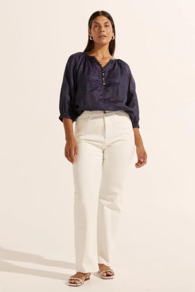 Imbue Top | Indigo