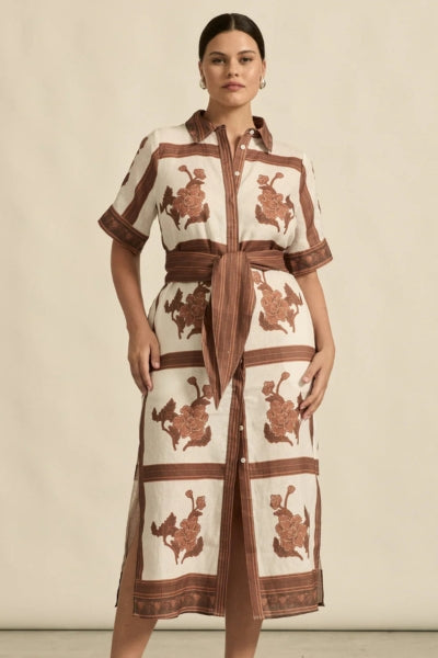 Roam Dress | Coffee Collage