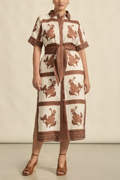Roam Dress | Coffee Collage