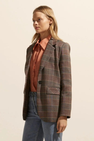 Scout Jacket - Clay Check