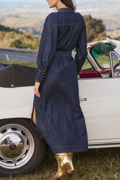 Snapshot Dress | Dark Denim