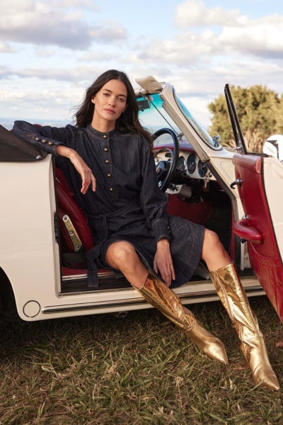 Snapshot Dress | Dark Denim