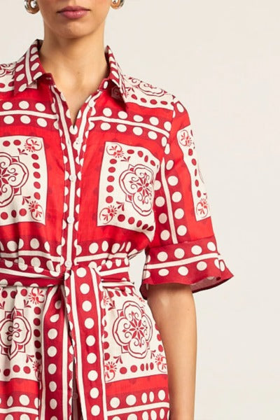 Submerge Dress | Poppy Scarf