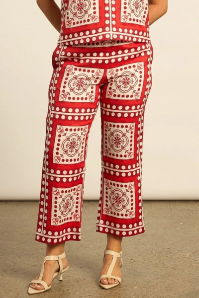 Tide Pant | Poppy Scarf