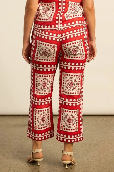 Tide Pant | Poppy Scarf