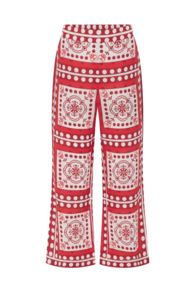 Tide Pant | Poppy Scarf