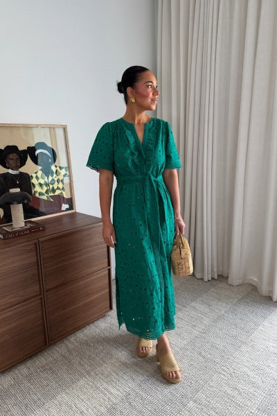 Voyage Dress | Emerald