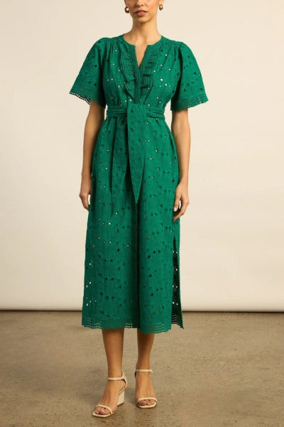 Voyage Dress | Emerald
