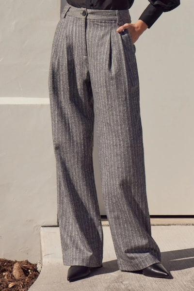 Summit Pant | Herringbone Pinstripe