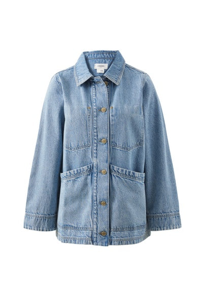 Ava Chore Shacked | Vintage Blue