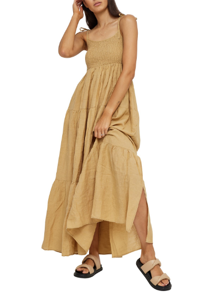 Sia Dress - Sand